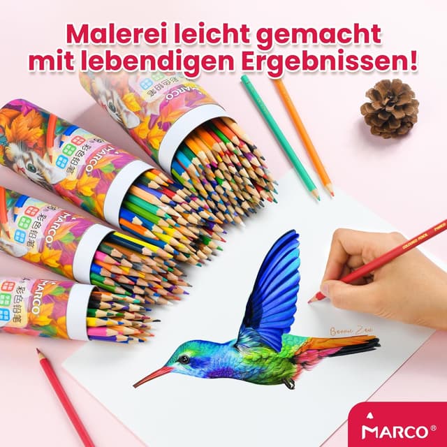 Thumbnail 6 de MARCO Buntstifte 48 Farben, Ölbuntstifte