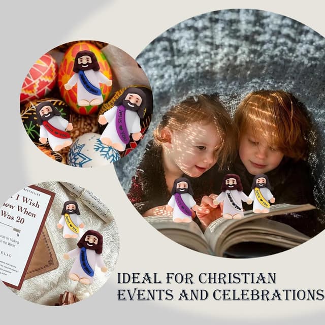 Thumbnail 6 de AKFAHOIF Little Jesus Figures 5 in