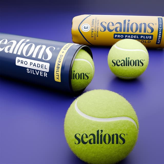 Thumbnail 6 de Sea Lions Pro Padel Championship padel balls (tube of 3) for match & training