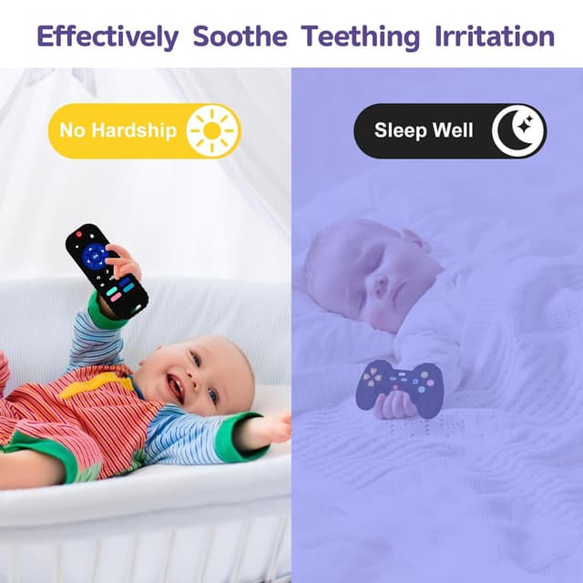 Thumbnail 2 de Hooku Silicone Teethers 0-6 months