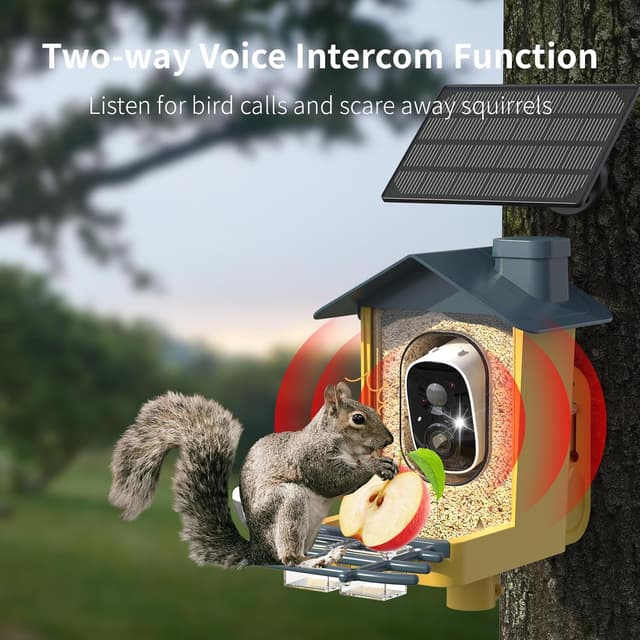 Thumbnail 6 de oddkont Bird Feeder with Camera 2K smart feeder