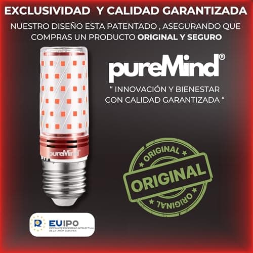 Detalle 2 de Puremind Luz Roja E27 625–630nm para dormir