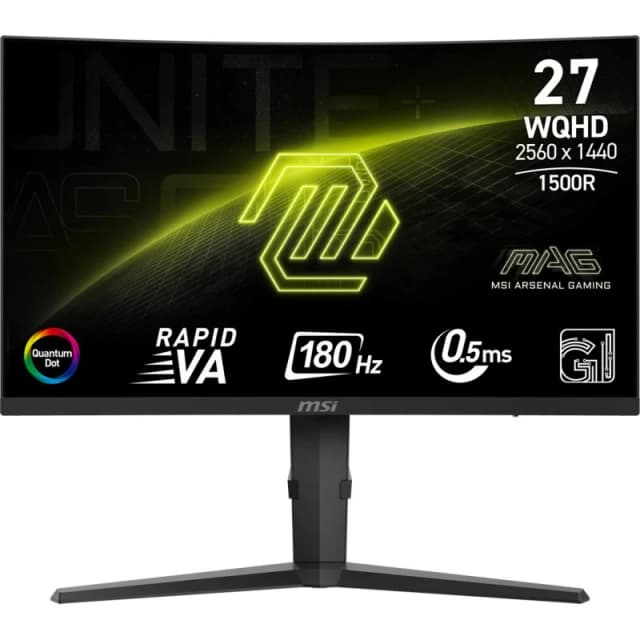 Imagen de MSI MAG 275CQRF QD Monitor QHD 27" 180 Hz en OfertitasTOP