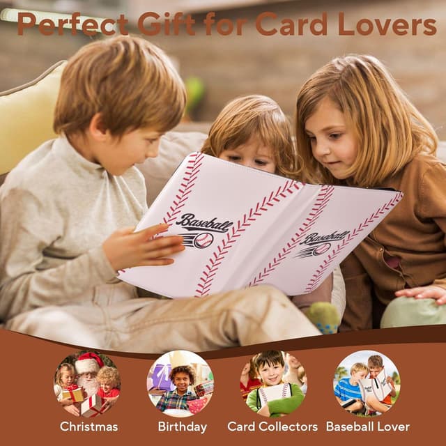 Thumbnail 6 de ULLTOON Baseball Card Binder 1080-Pocket card organizer