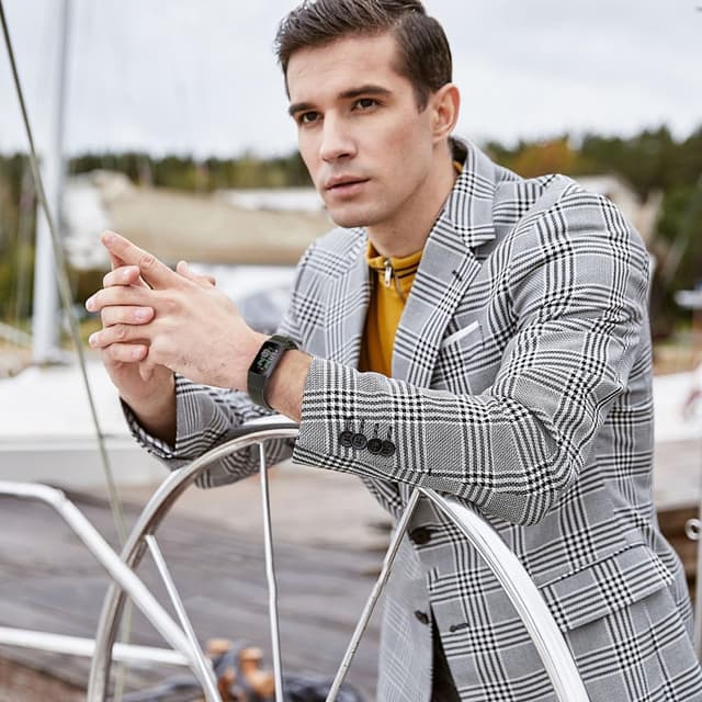 Thumbnail 6 de Runostrich Sport Loop Nylon Watch Straps for Fitbit Charge 6 / Charge 5 (adjustable velcro loop)