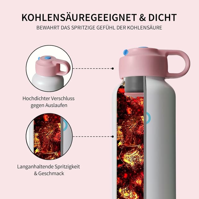 Detalle 2 de BOTTLE BOTTLE Edelstahlflasche 600 ml