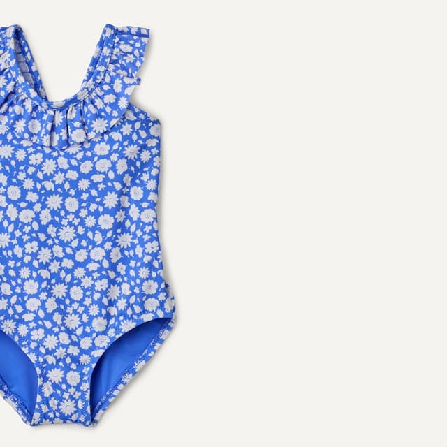 Detalle 2 de Amazon Essentials fille : maillot de bain une pièce à volants, coupe ajustée
