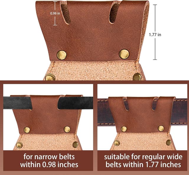 Thumbnail 5 de iPihsius Bier Holster Vintage Leder 340 ml 🍺