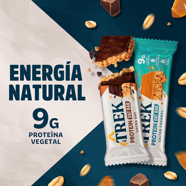Thumbnail 3 de TREK Barritas Proteicas de Avena Multisabor 🌱 800g