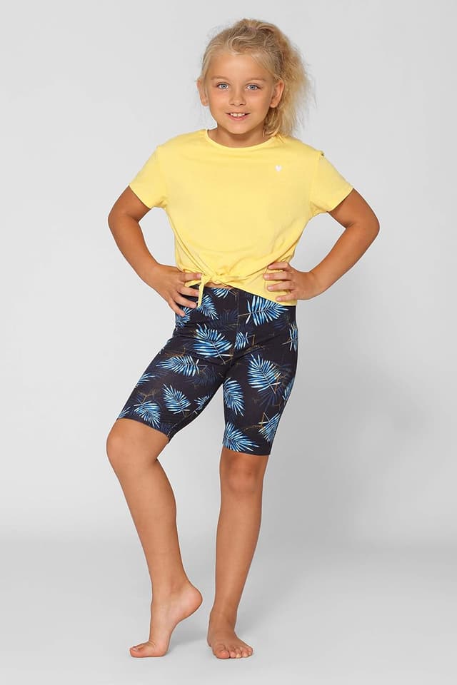 Detalle de Merry Style Leggings Corto Bambina e Ragazza MS10-406 in cotone