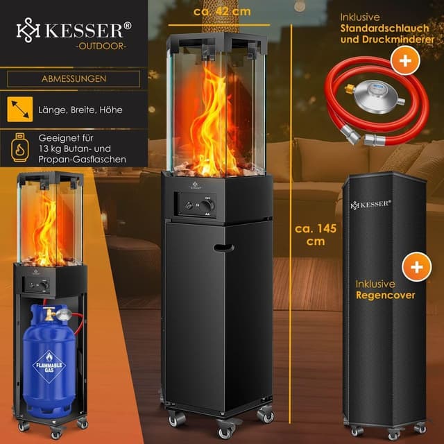 Thumbnail 6 de KESSER Gasheizstrahler 4/8 kW