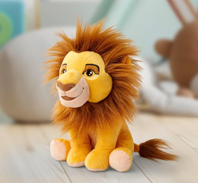 Detalle 2 de Mufasa plush toy 25cm for Lion King fans