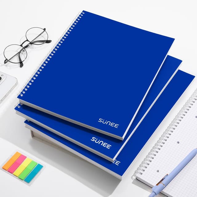 Thumbnail 6 de SUNEE A4 Squared Notebook Pack of 3