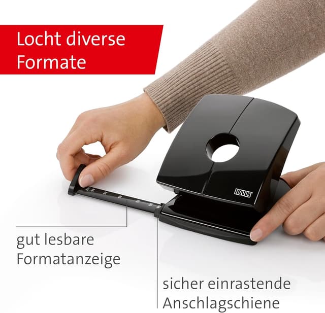 Detalle de Novus B 230 Locher 30 Blatt