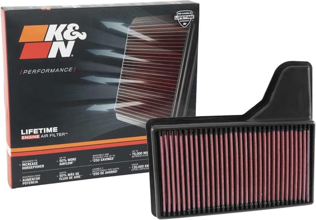 Detalle de K&N 33-5029 air filter for Mustang 2015