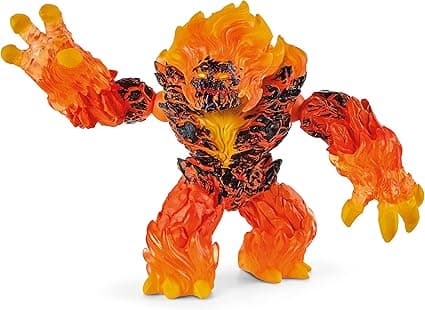 Detalle de Schleich 70145 Demonio de Lava, Figura de Eldrador, 23x8x14 cm🧪