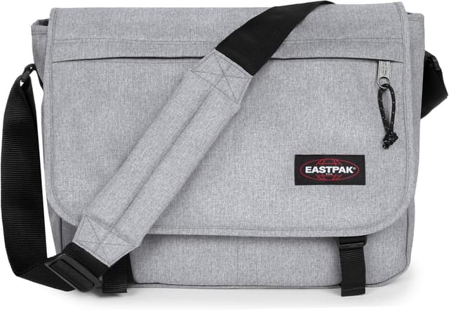 Detalle 2 de Eastpak Delegate + Bolso Bandolera 20L 👜 Gris Denim