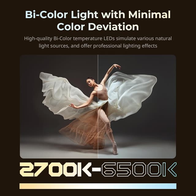 Thumbnail 4 de SMALLRIG RC 220B Pro 220W bi‑colour video light