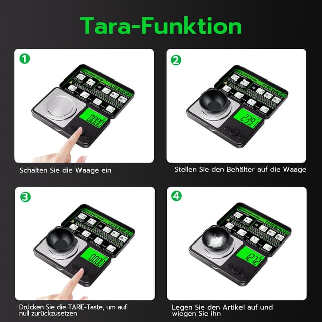 Detalle 2 de Feinwaage Wigearss 0,001 g für 50 g