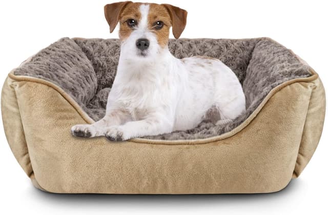 Detalle de JOEJOY Dog Bed Medium Washable Calming