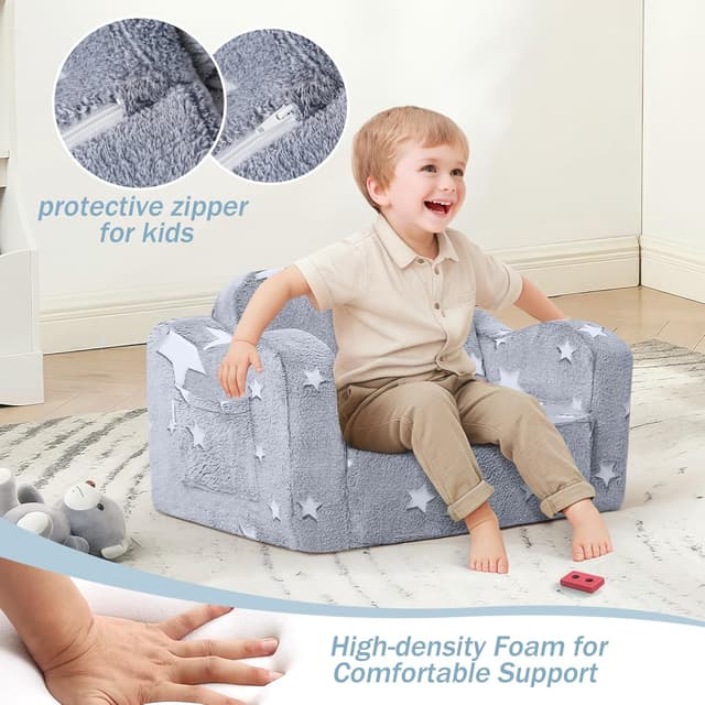 Detalle 2 de Kids couch sofa bed 2-in-1