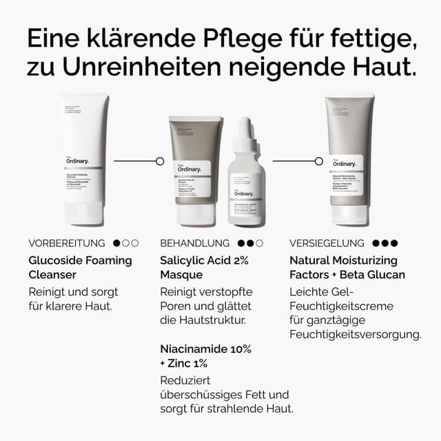 Detalle 1 de Salicylsäure Maske 2% 50 ml für Unreinheiten