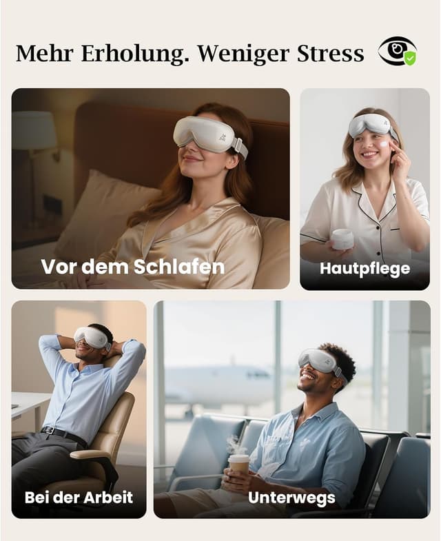 Thumbnail 3 de Bob and Brad EyeOasis 3 Augenmassagegerät