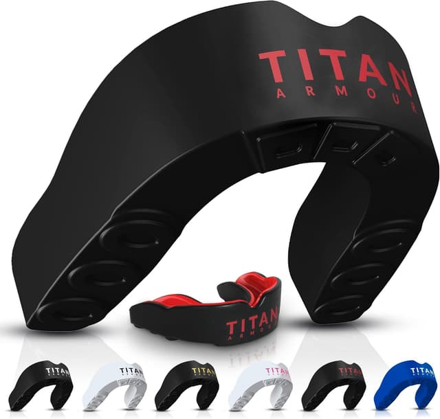 Detalle de Titan Armour Gum Shield with Dual-Layer Tech