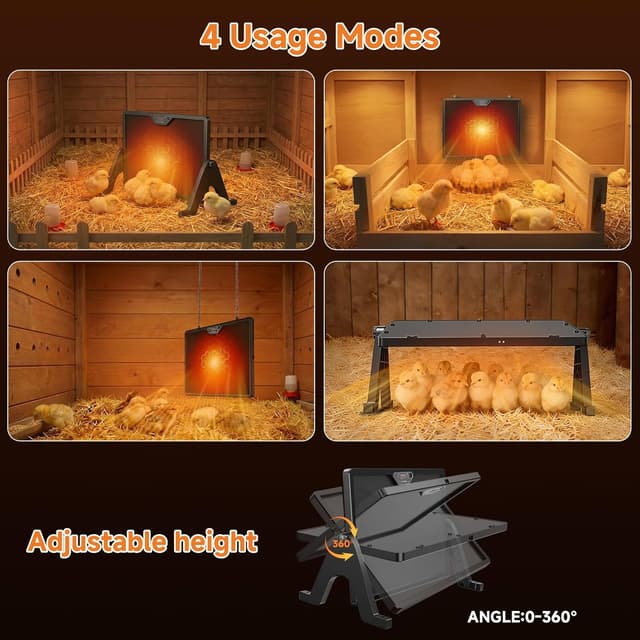 Thumbnail 4 de ATHCOHT 2026 brooder plate 200 W 🐔