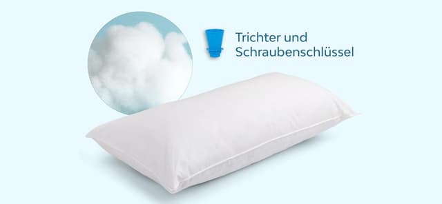 Detalle 2 de Mediflow „Das erste & Original“ Wasserkissen für Nackenunterstützung (40 x 80 cm)