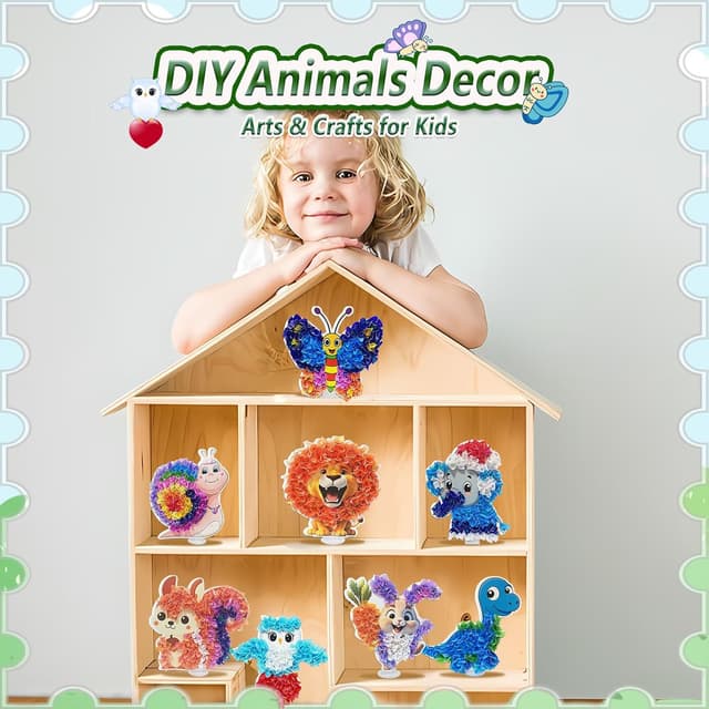 Thumbnail 5 de Kids poke in art kit for ages 4–8