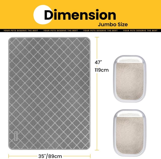 Detalle de Katzenklo Matte Conlun 119 x 89 cm