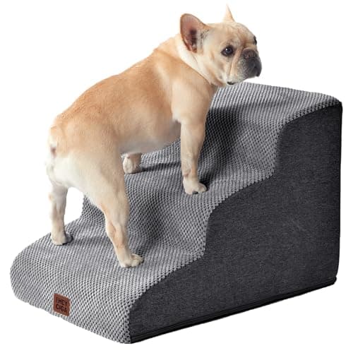 Imagen de EHEYCIGA Escalera para Perros 3 Peldaños 40x57x40 cm en OfertitasTOP