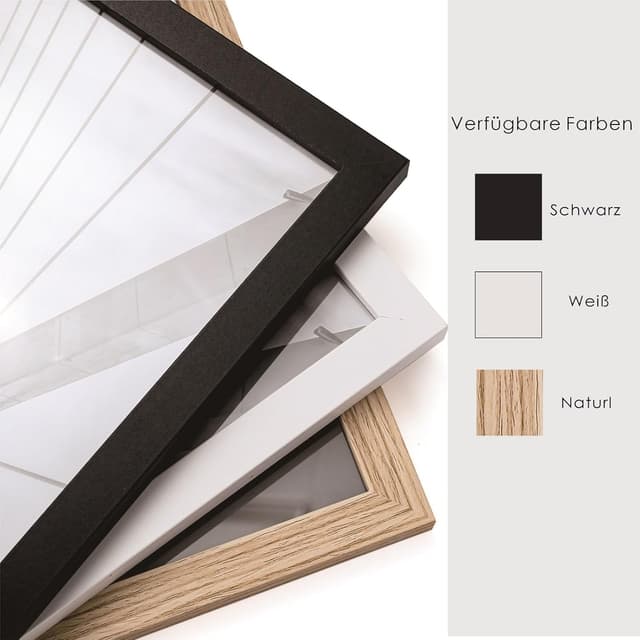 Thumbnail 4 de Lot de 3 cadres photo lincoolart 13x18 cm ⚙