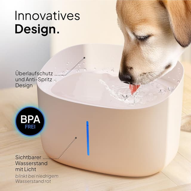 Detalle 2 de Pretty Paw Trinkbrunnen 7L für Hunde