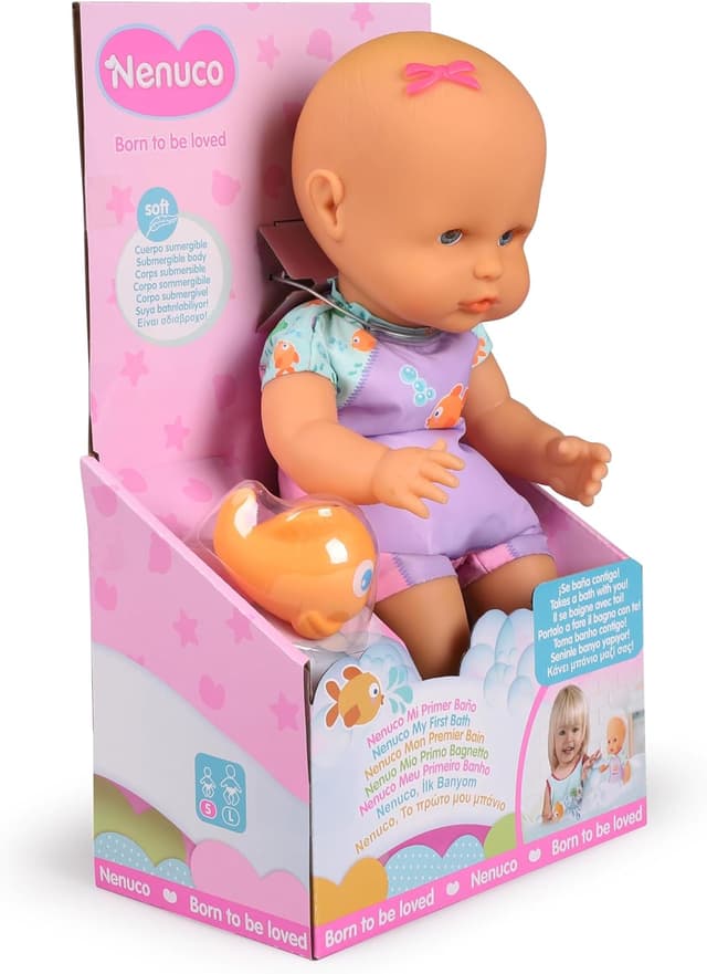 Thumbnail 3 de Nenuco - Mi Primer Baño 🛁 Muñeco Sumergible para Diversión Acuática