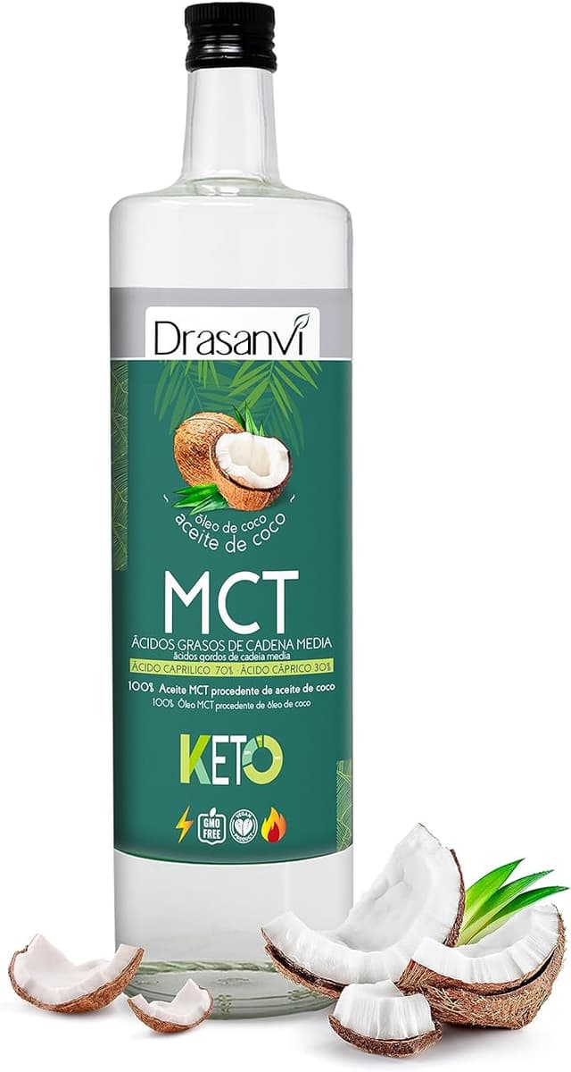 Imagen de Drasanvi Aceite MCT Coco 1000ml ⚡ Energía y pérdida de peso en OfertitasTOP