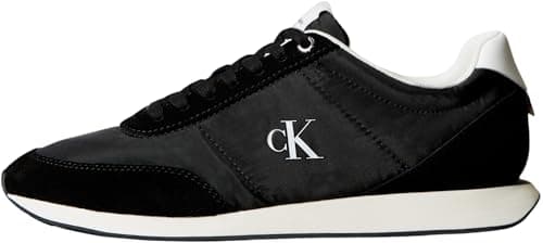 Imagen de Calvin Klein Runner Sneaker Hombre Retro Mix 42 negra en OfertitasTOP