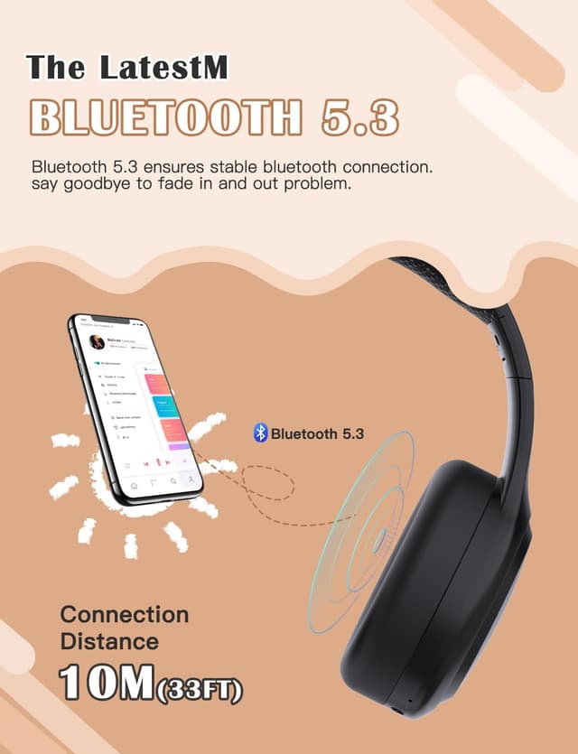 Thumbnail 6 de YOYOTUNE Kids Bluetooth Headphones 5.1