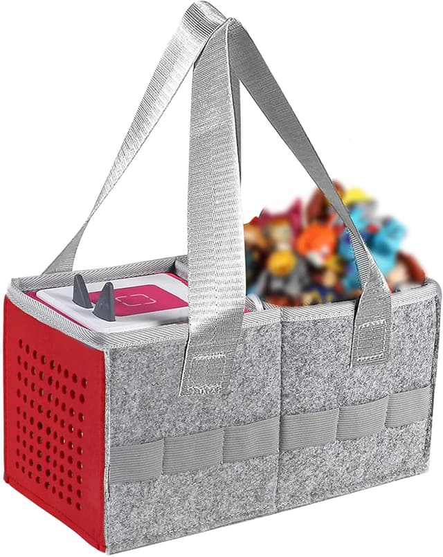 Detalle de Hounyoln Felt Carry Bag for Toniebox Starter Set (Organizer Case)
