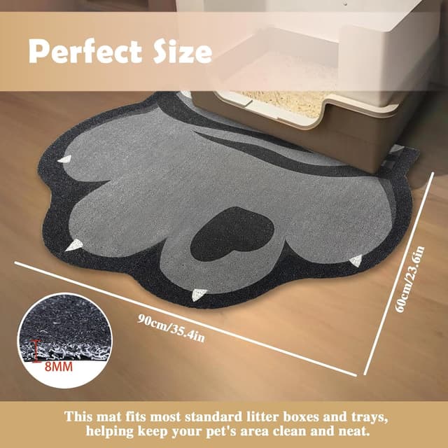 Detalle 2 de Katzenstreu Matte 90 x 60 cm 🐾