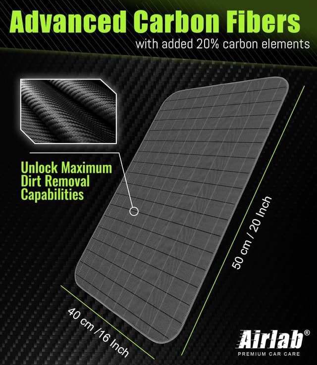 Detalle 1 de Airlab Carbon Microfiber Towels 4-Pack