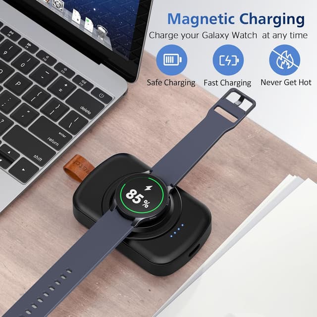 Detalle 2 de ACEQINGSE Portable Charger 1800mAh for Galaxy Watch