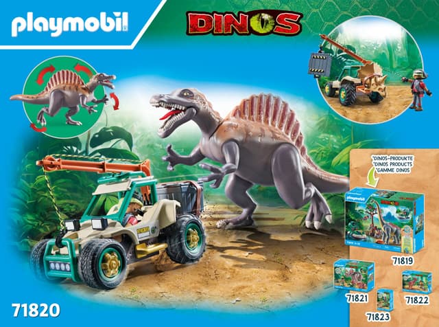 Thumbnail 5 de Playmobil Ataque del spinosaurio 1 figura