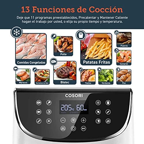 Detalle 1 de Cosori Freidora de Aire 5,5 L — 1.700 W