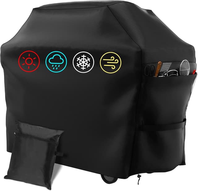 Detalle de Funda para Barbacoa 145x61x117 cm 210D Oxford