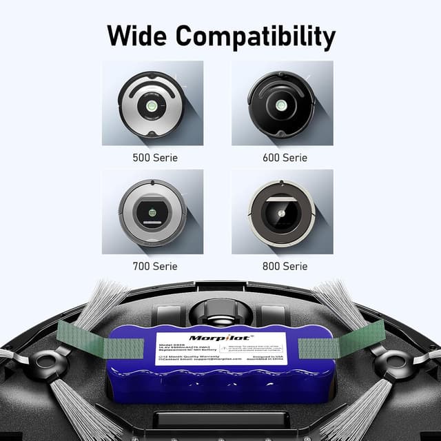 Thumbnail 2 de Morpilot 5500mAh batería para Roomba