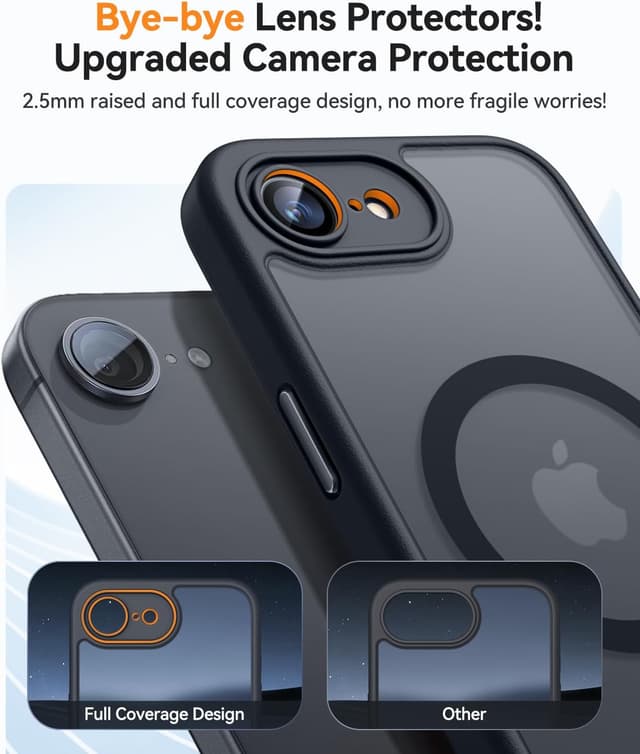 Thumbnail 2 de CANSHN iPhone 16e Case Magnetic Shield