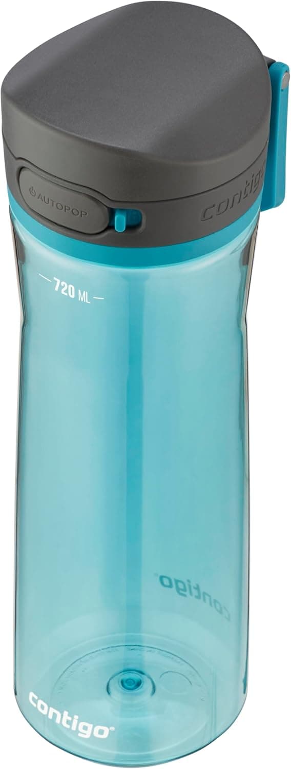 Detalle de Contigo Jackson : gourde 720 ml avec bouton AutoPop, 100% étanche et lavable au lave-vaisselle