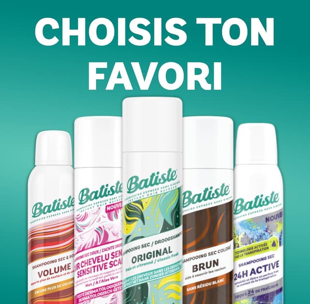 Thumbnail 6 de Batiste Shampooing Sec Original 6x50 ml